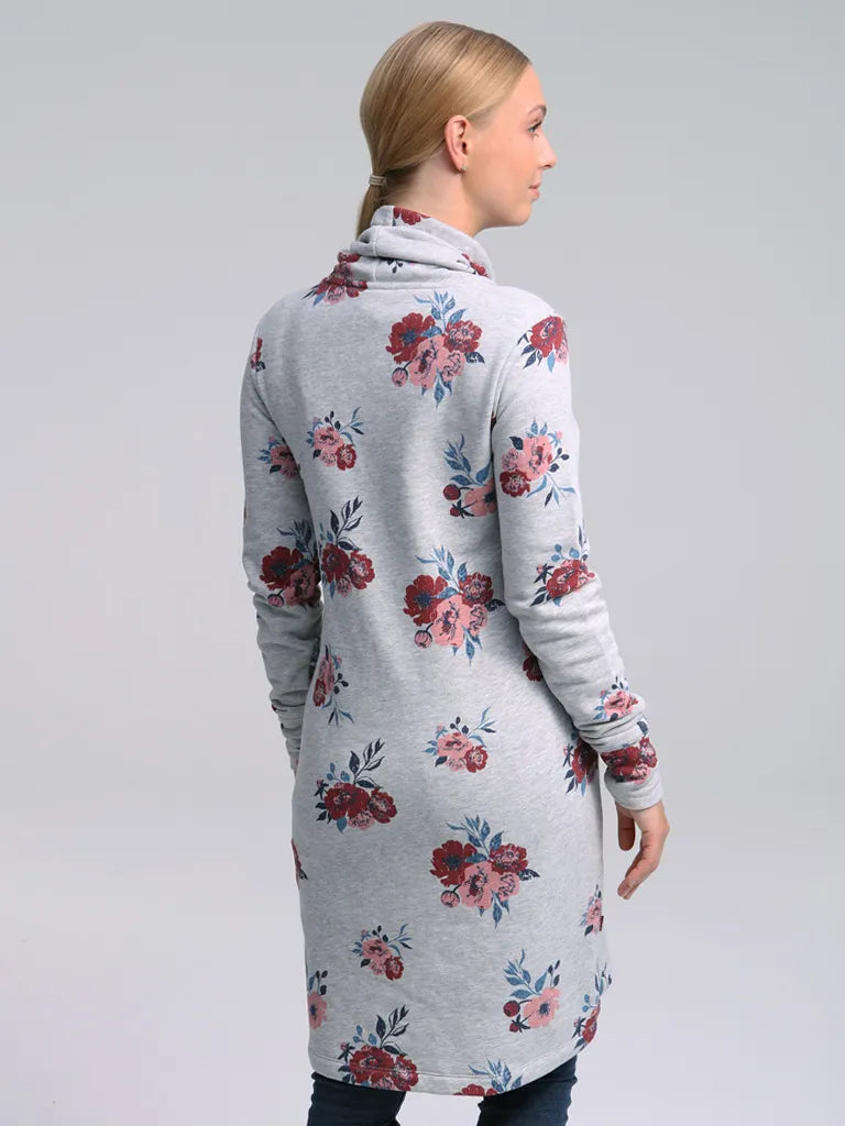 Robe/sweat-shirt de sport pour femmes, Loap ebunka gris xs