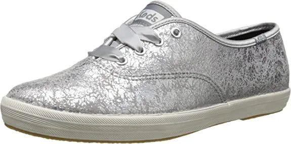 Dámské boty Keds Wms Champion Metallic Silver Silver