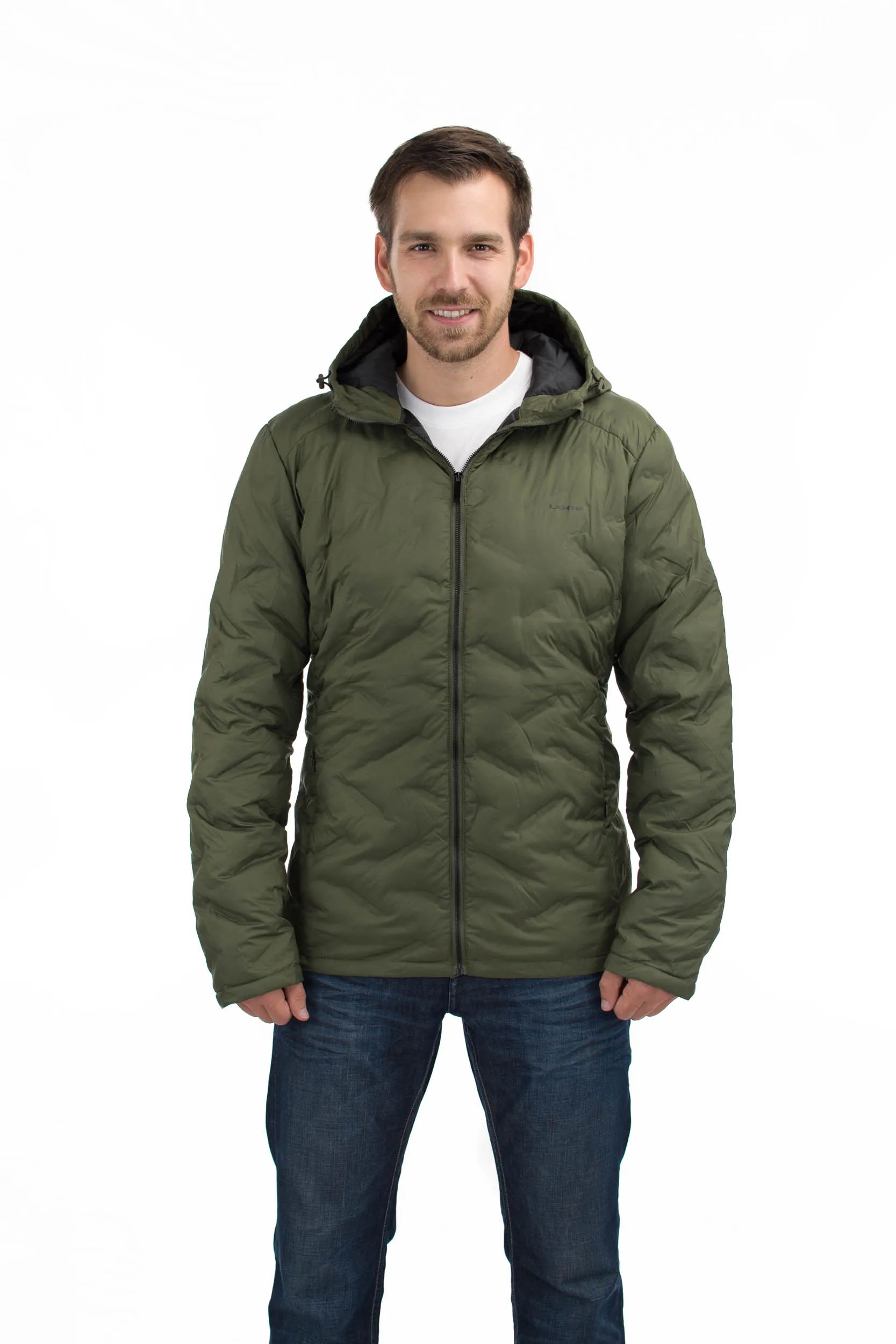 Isolierte Herrenjacke Loap Itoro Grün