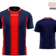 Спортна тениска Givova Stripe Blue-red Blue