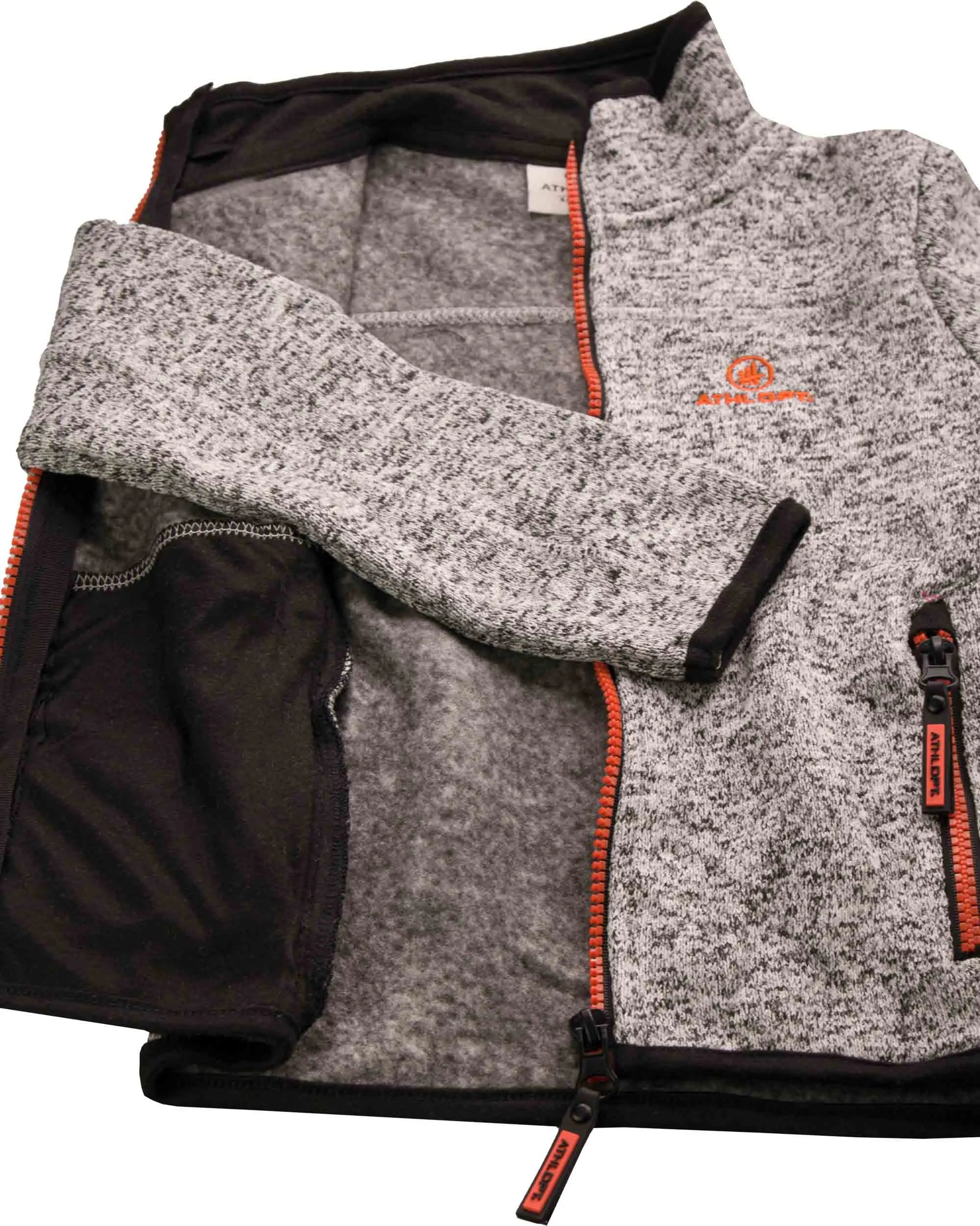 Moletom Infantil Athl. Dpt Albern Melange Cinza
