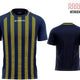 Спортна тениска Givova Rugby Blue-yellow Blue
