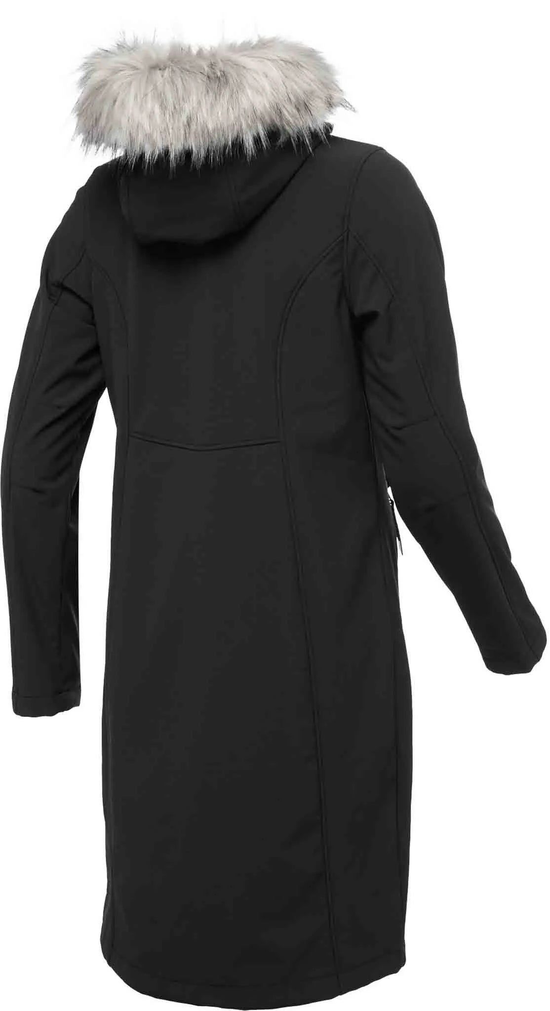 Abrigo Softshell Mujer Loap Lustra Negro