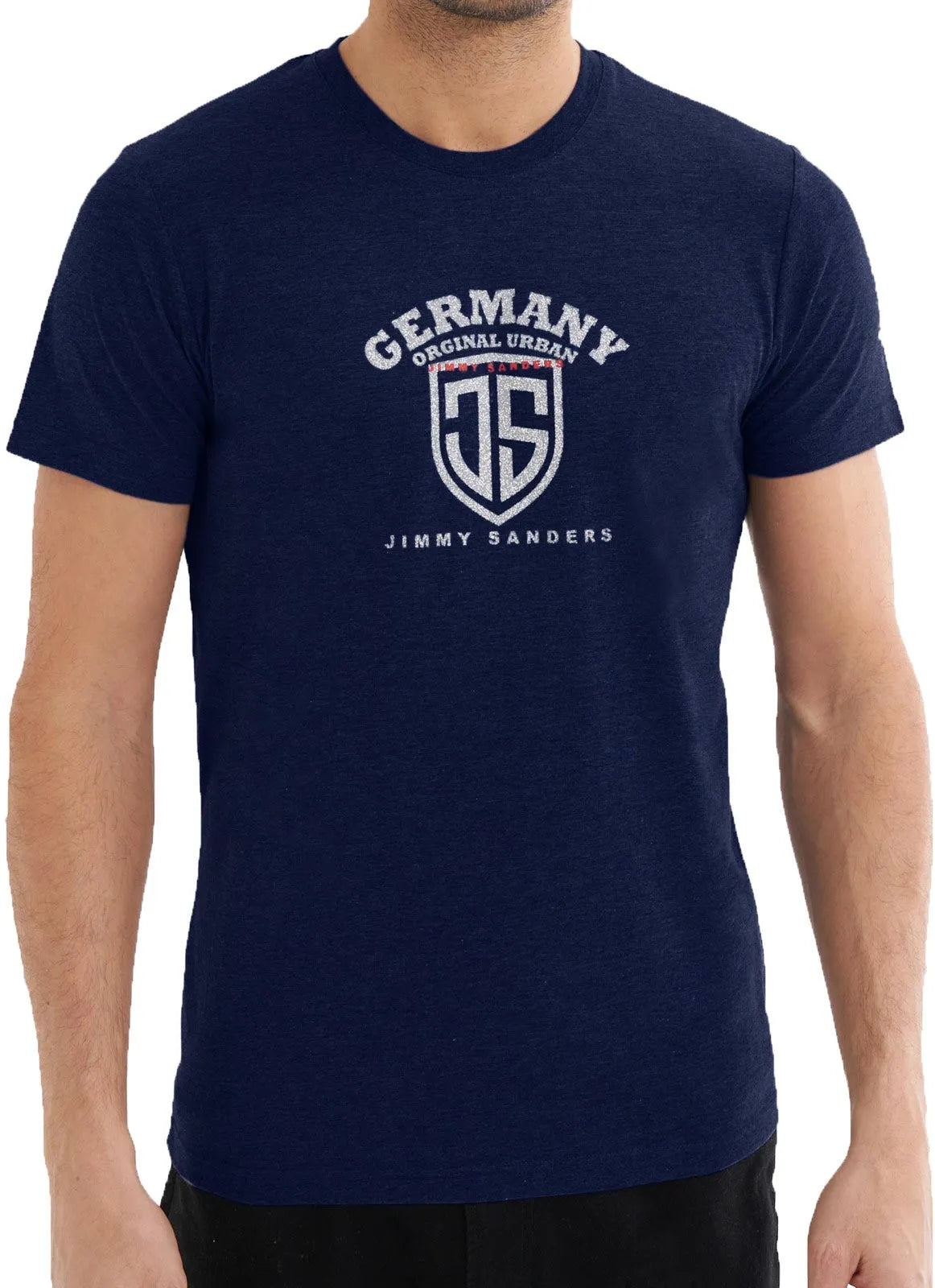 Camiseta masculina Jimmy Sanders Yuri Navy azul