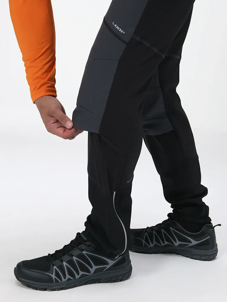 Męskie spodnie outdoorowe loap miejski zielony szary 2xl