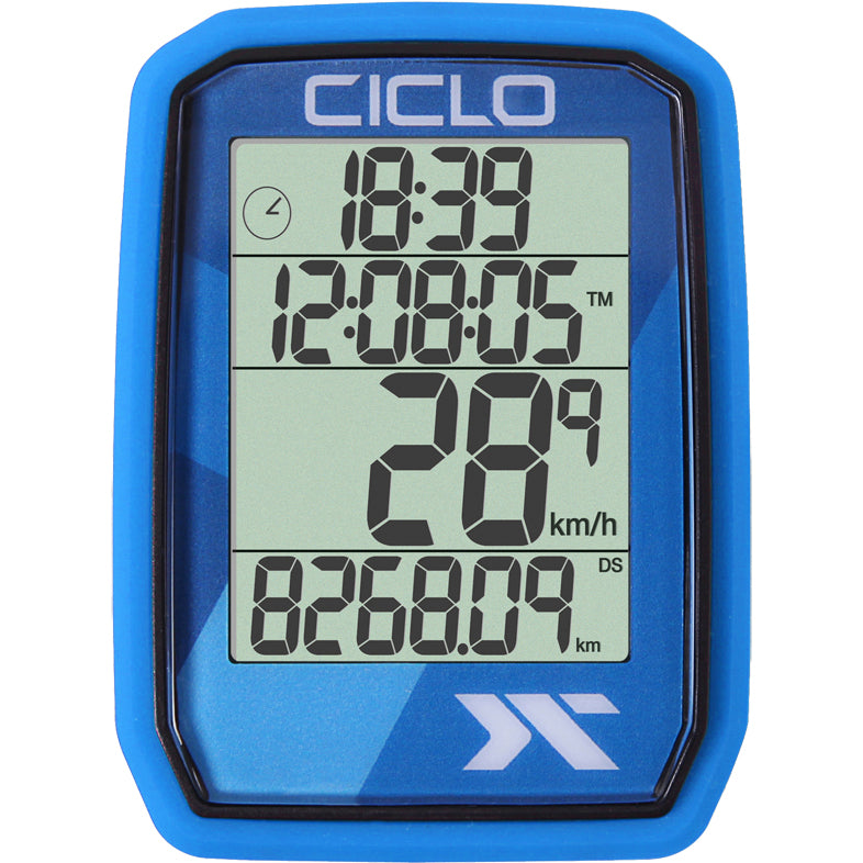 Snelheidsmeter Ciclosport Protos 105 Bedraad - Groen