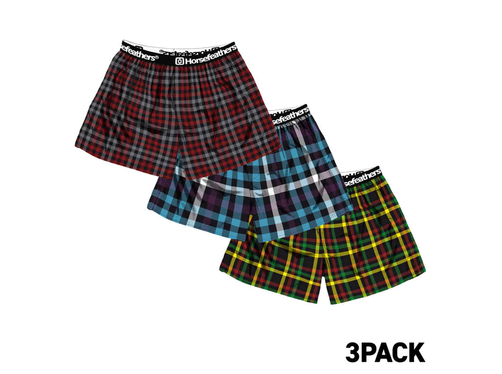 Horsefeathers Clay 3pack Boxer Shorts (bundle 1)