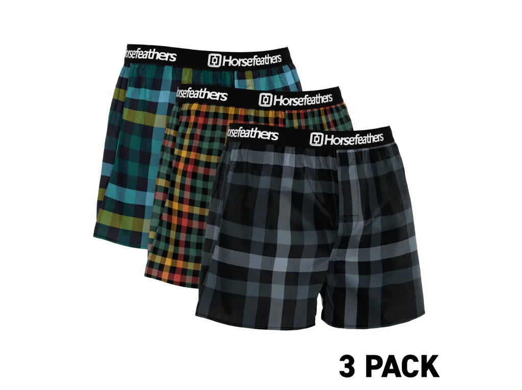 Horsefeathers Clay 3pack boxershorts (paket 7)
