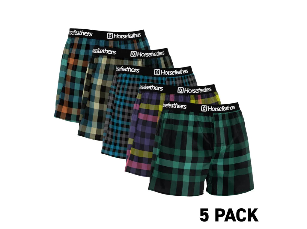 Horsefeathers Clay 5pack boxershorts (paket 4)