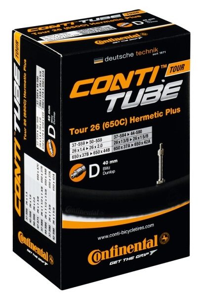 Inner Tube Continental Tour Hermetic Plus 26 - Car Valve