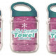 Cool Down Towel - Incl. Bag - 3x Pink