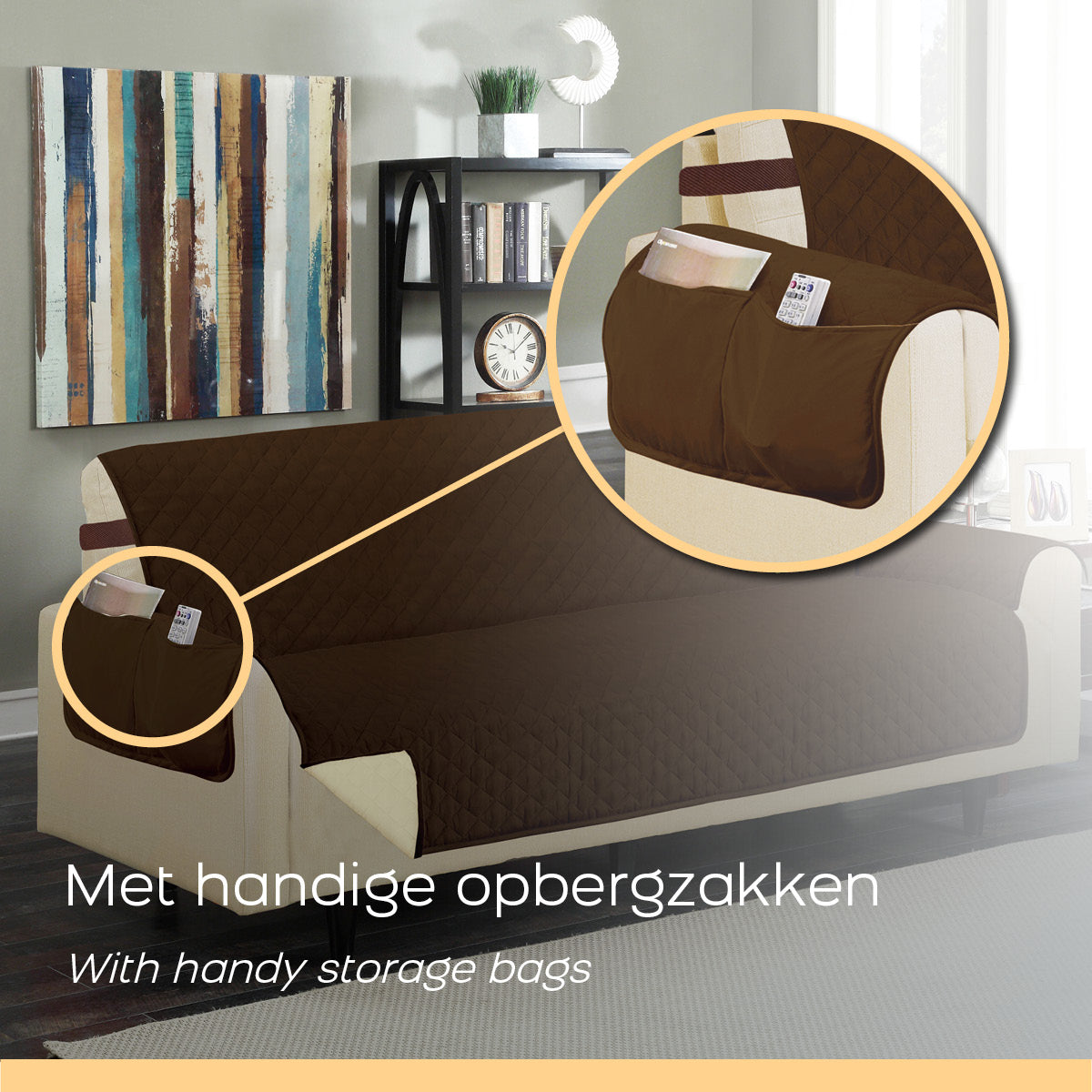 Couch Cover - 3-seater Sofa Cover - 279x177cm