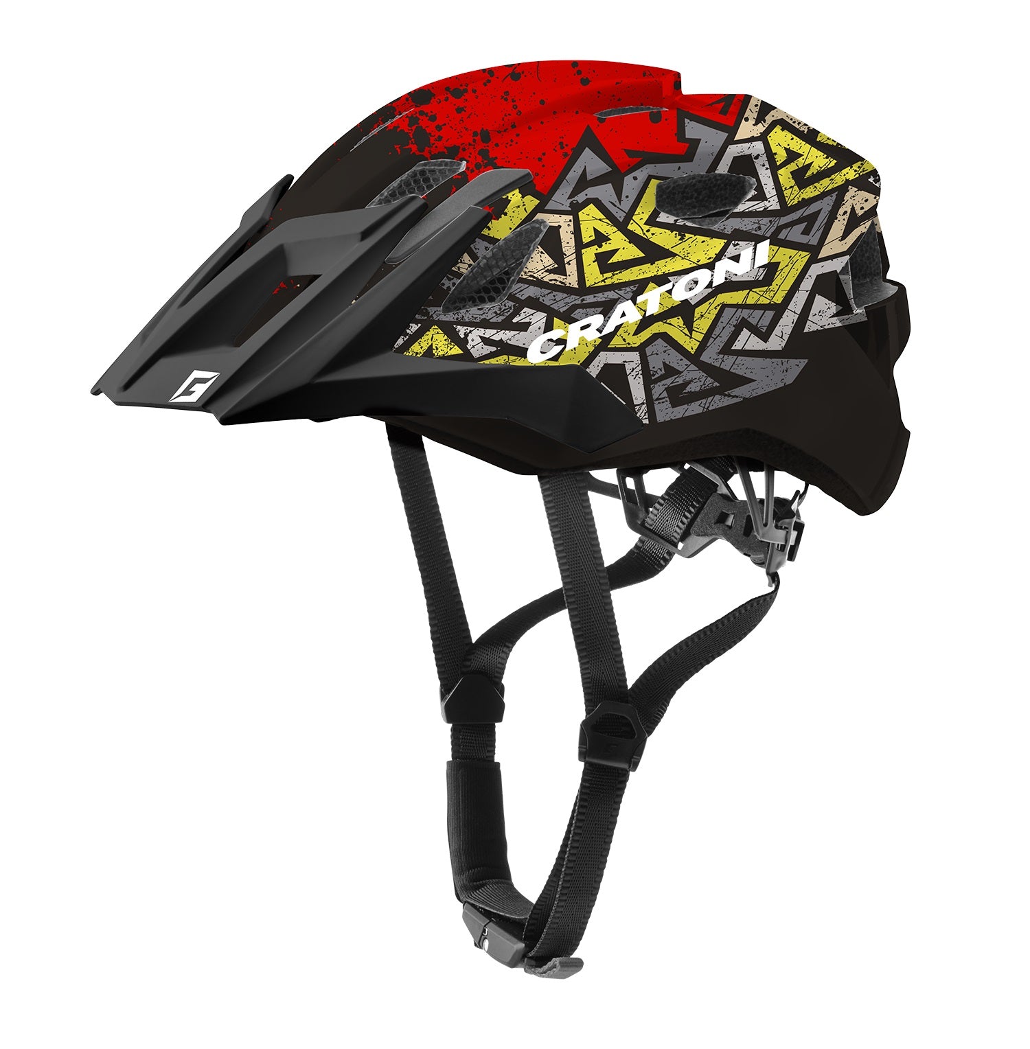 Casca Copii Cratoni Allride Jr. Wild/red Matt