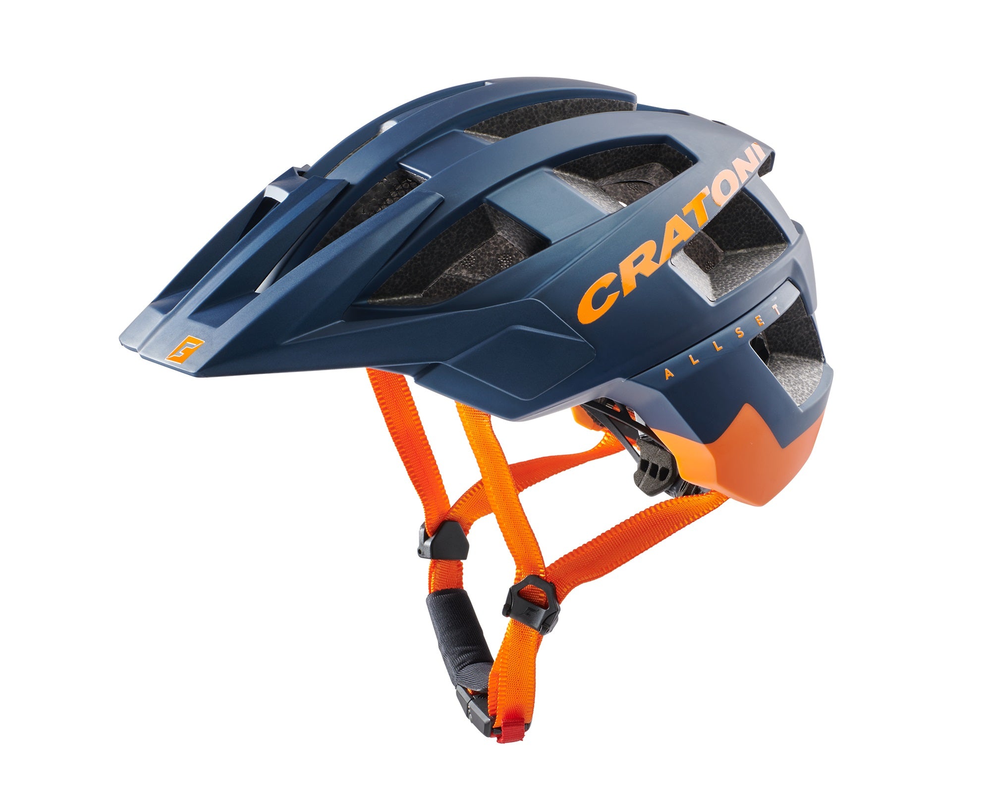 Helmet Cratoni Allset Blue/orange Matt