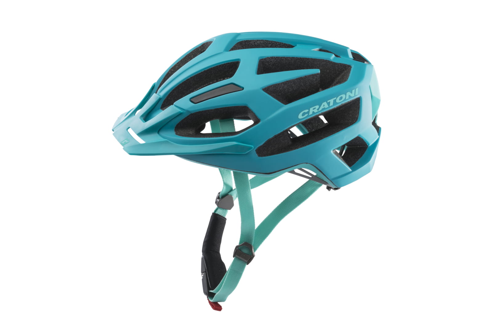 Casco Cratoni C-flash Turchese/blu Opaco - S/m (54-58cm)