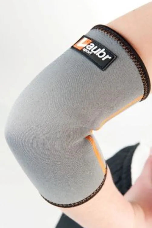 Elbow bandage laubr spórt liath l