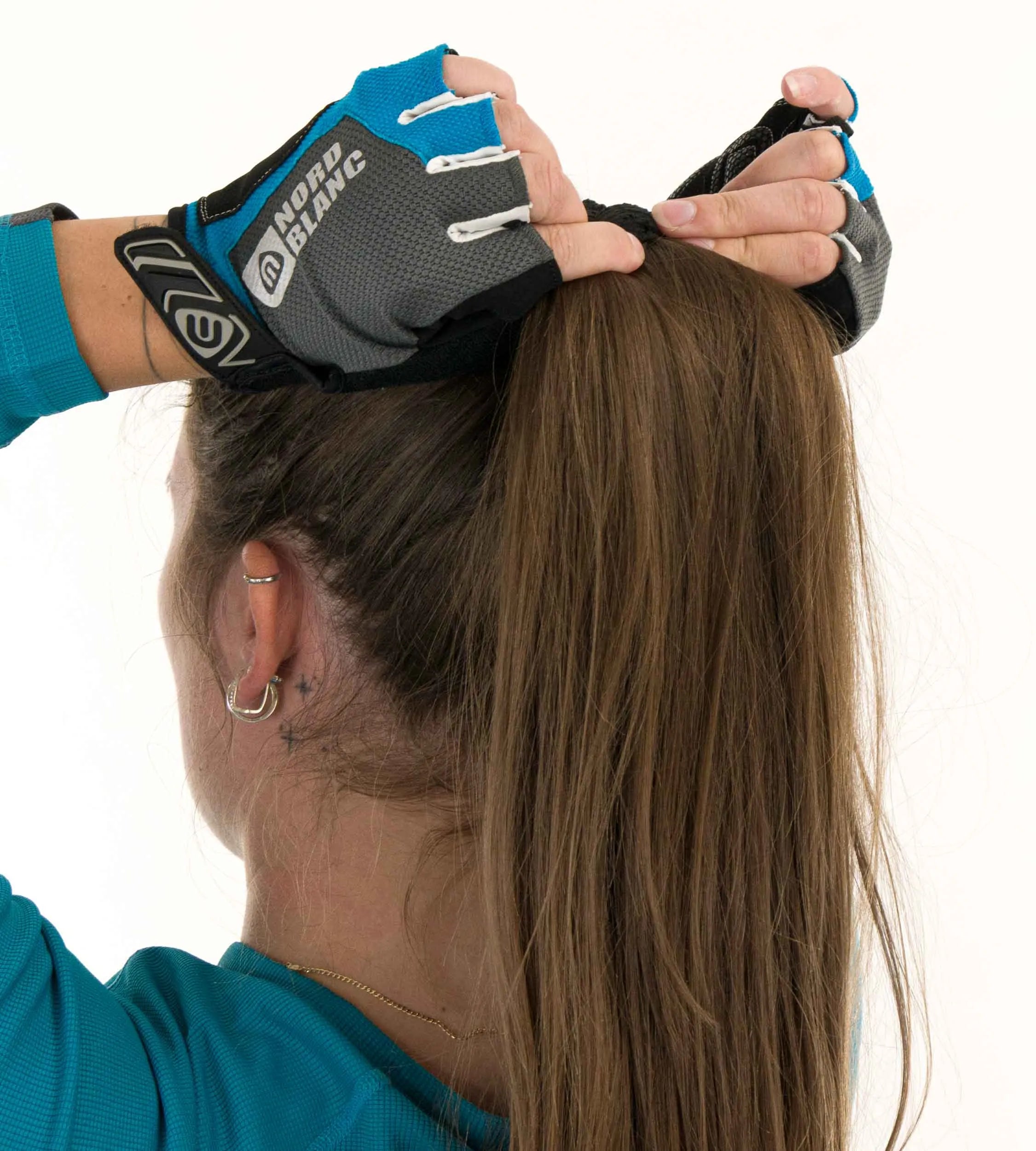 Lámhainní rothaíochta Nordblanc gorm 8