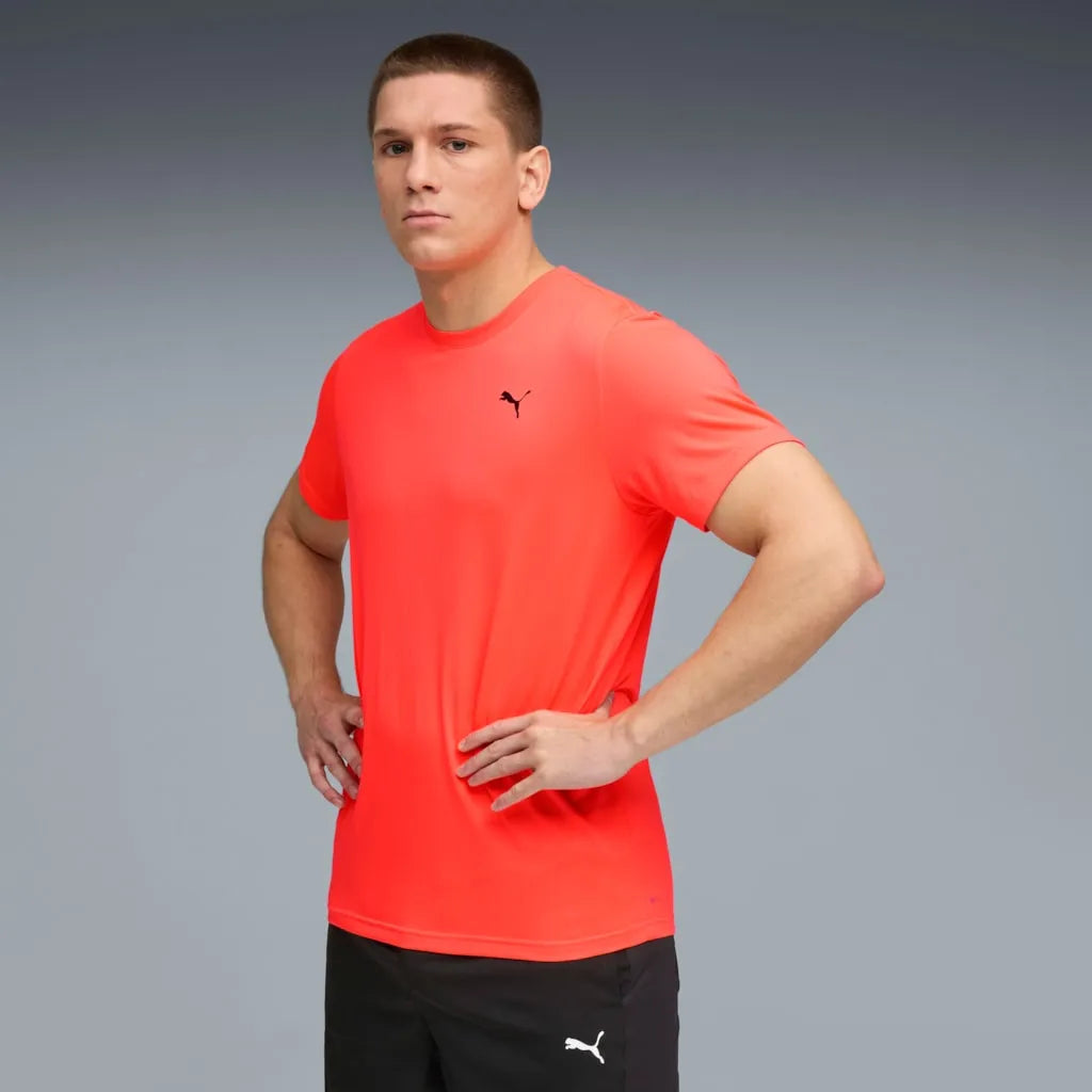 Tricou pentru bărbați Puma Ess Solid Cat, roz