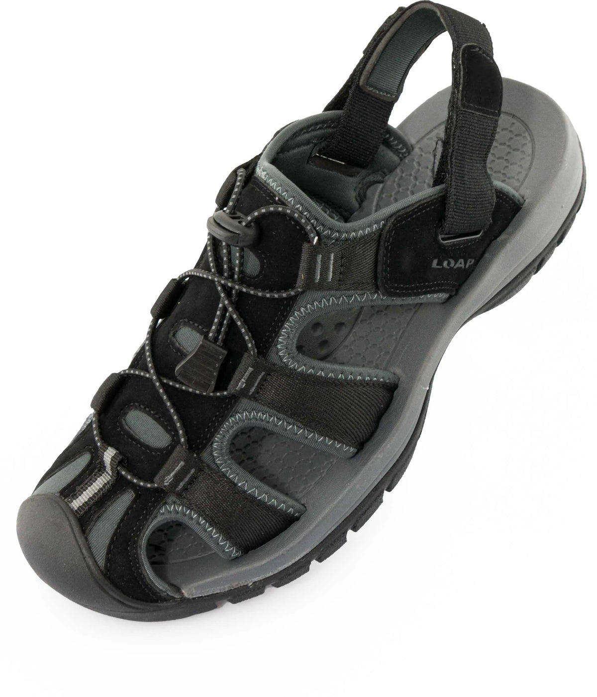 Sandalias Hombre Loap Orland Negro-gris Negro