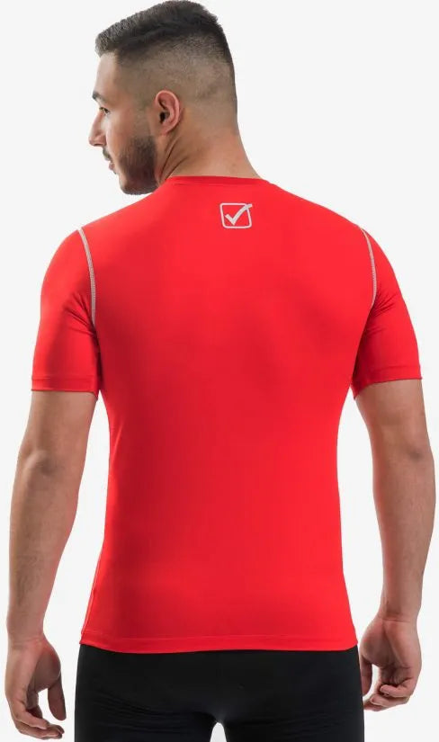 Maglietta sportiva da uomo Givova Corpus 2 Rossa 2xl