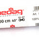 Bróga Pedag Maol Leathan 100 Cm Dubh