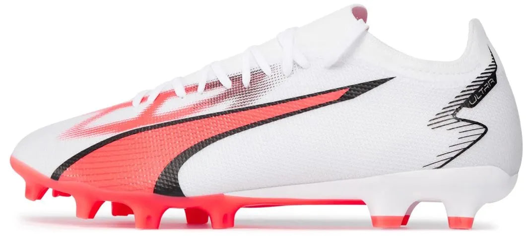 Puma Ultra Match Fg-ag White-black-fire Orchid White
