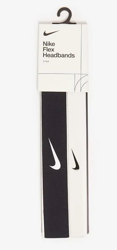 Nike Flex Headband 2-pack Black-white Black/white
