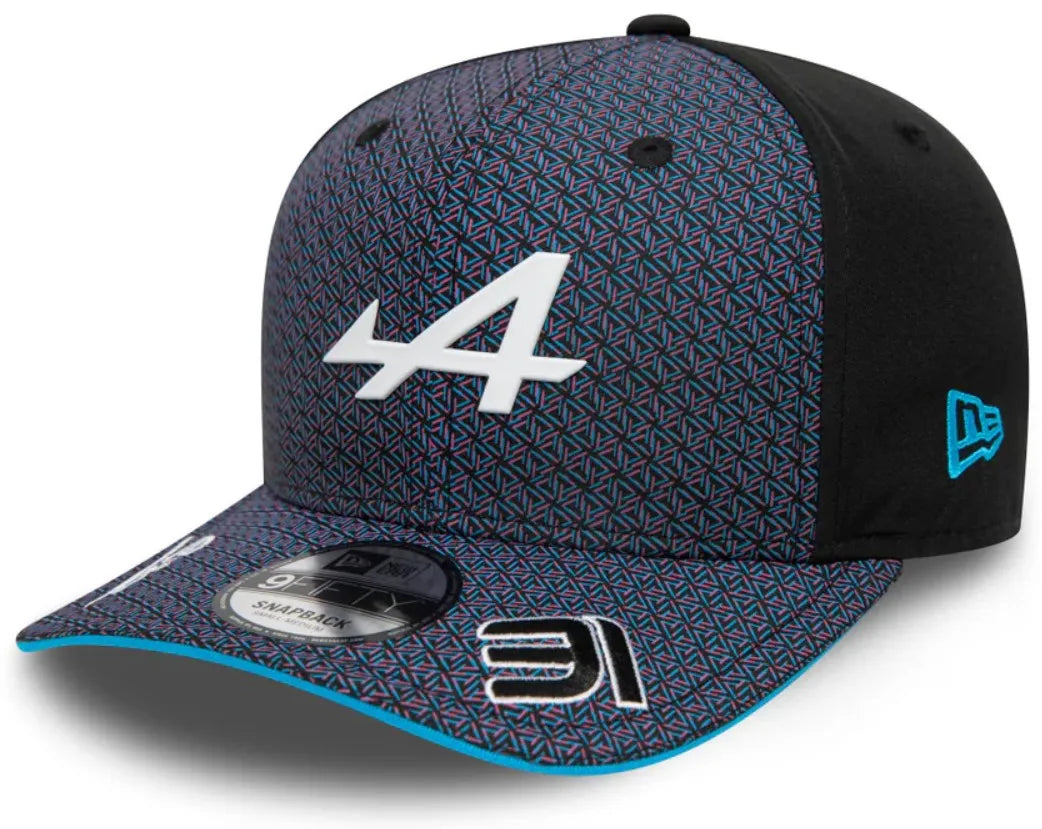 F1 new era men driver eo 9fifth pc renault boné preto-azul marinho