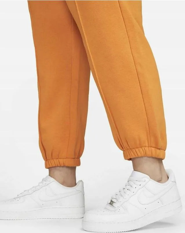 Women's Nike Fleece Sweatpants Orange (plus Size) Orange
