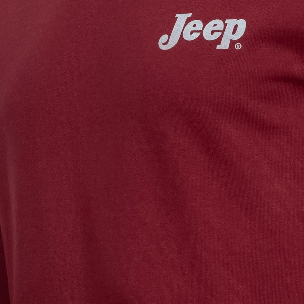 Sudadera Jeep Hombre Bomber Neck Rojo 2xl