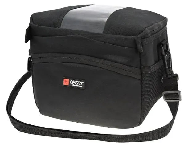 Bolsa Bicicleta Móvil Lifefit Para Manillar Mtb Negro