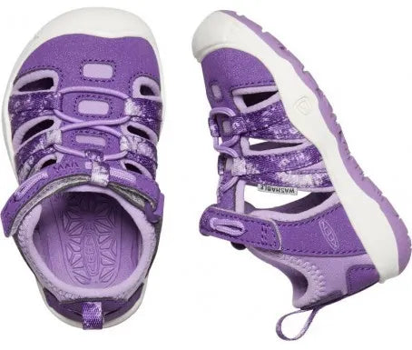 Sandals sóisearach fonn jr moxie sandal il-bhéarla lavender corcra 20-21