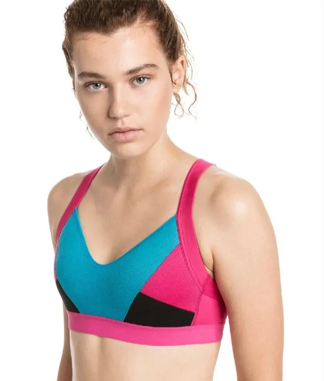 Dámska športová podprsenka puma density bra h pink 36-cd