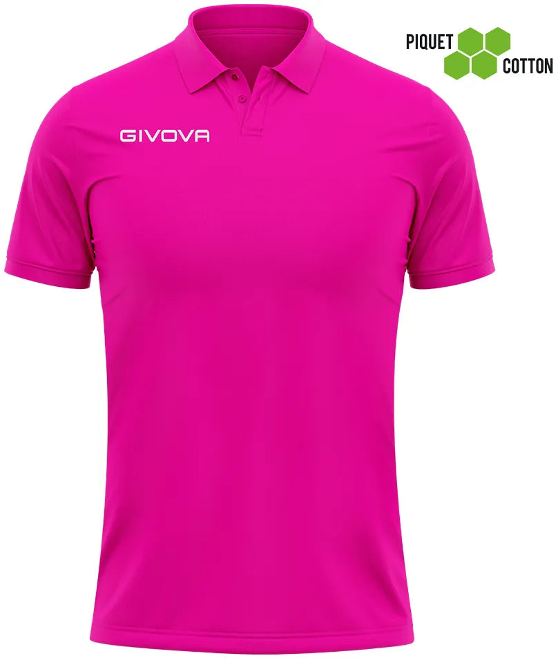 Tricou Polo Givova Polo Cotone Piquet Vara Roz