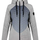Дамски спортен пуловер Loop Galvara Grey