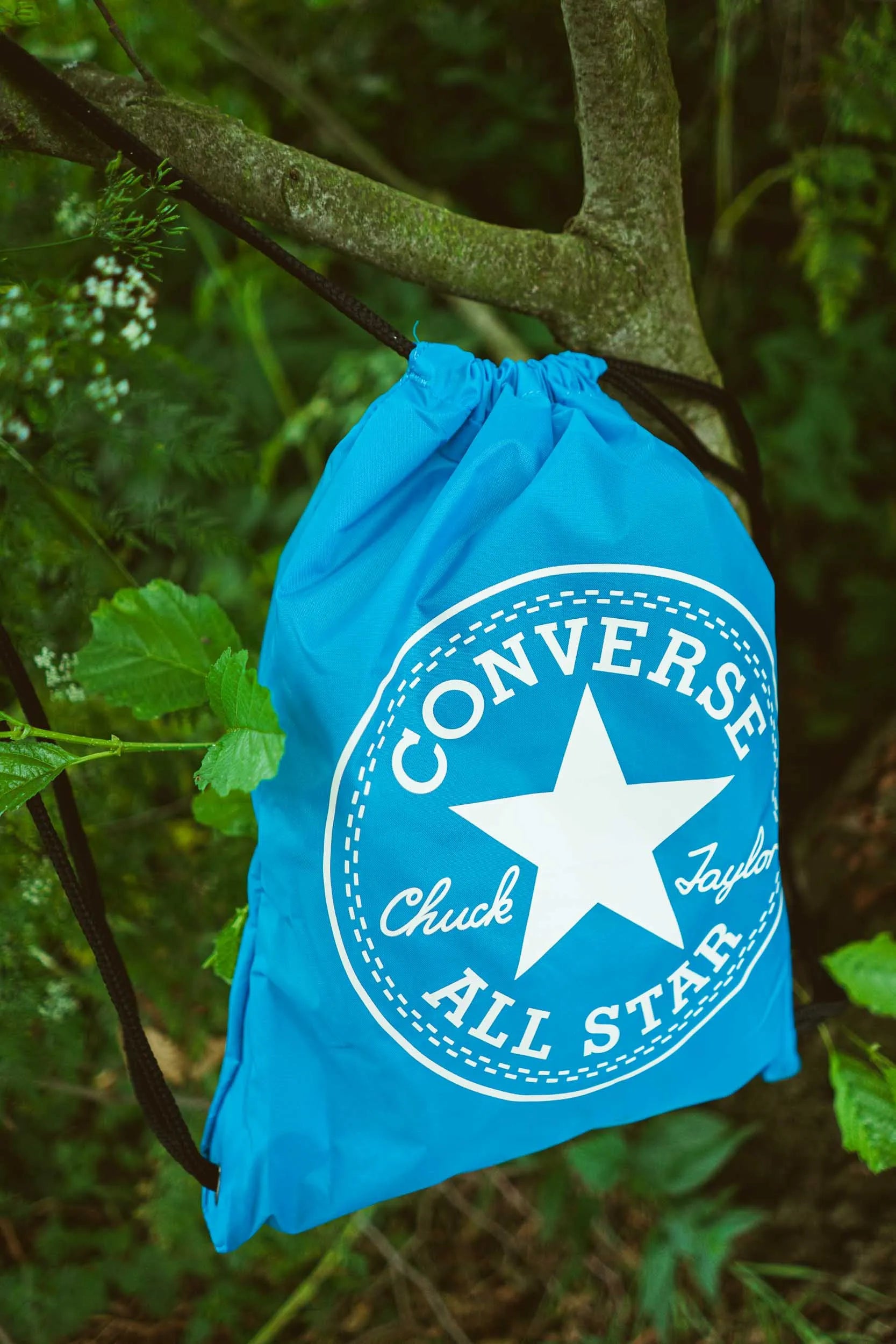 Gymsäck Converse Flash Laser Blå Blå