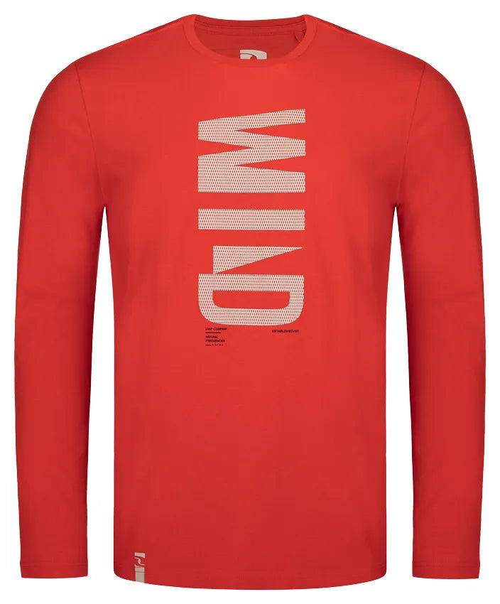 T-shirt męski Loap Allonzo czerwony