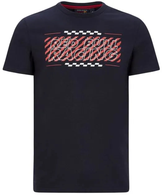 Red Bull Mænds Racing Team Grafisk T-shirt Marineblå