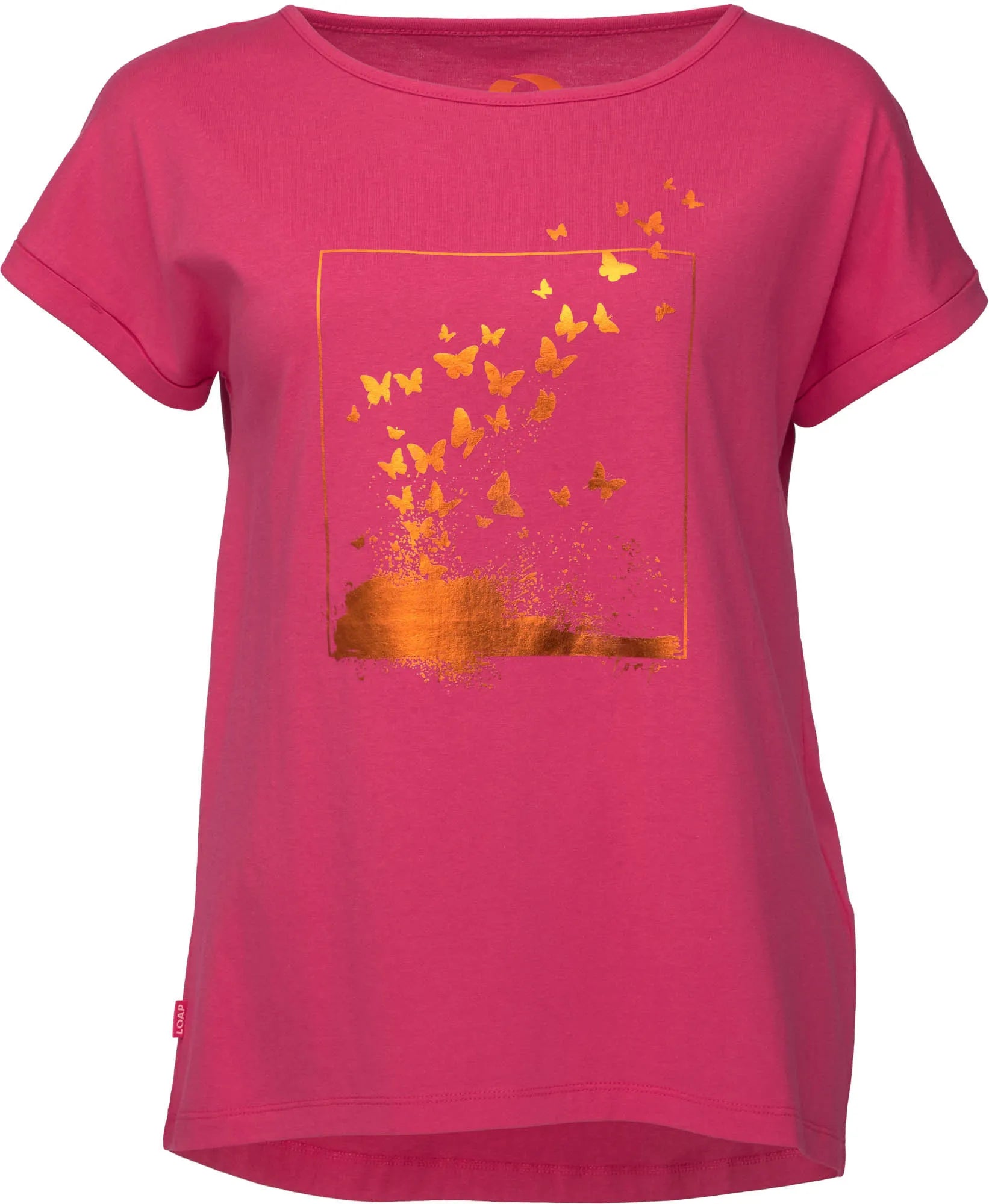 Dame T-shirt Loap Bazala Pnk Pink