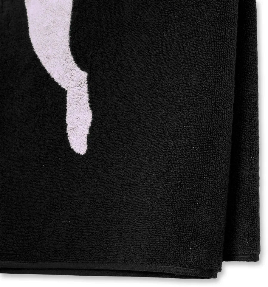 Tuáille púma l 70x140cm dubh