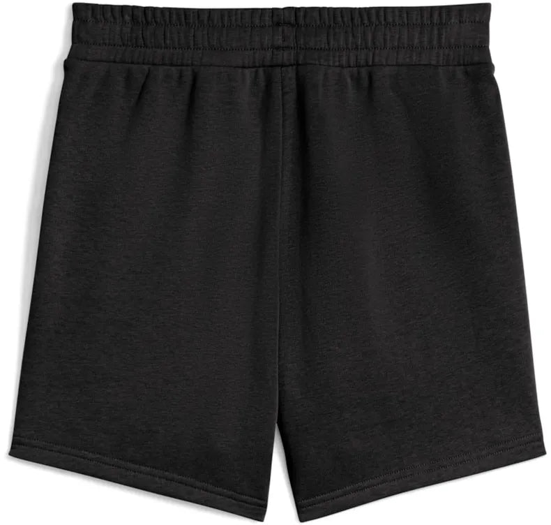 Women's Shorts Ess Script High-waist Shorts 5 Black
