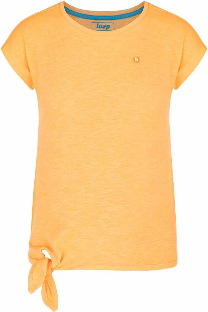 Lúb t-léine leanaí blekanda oráiste 122-128