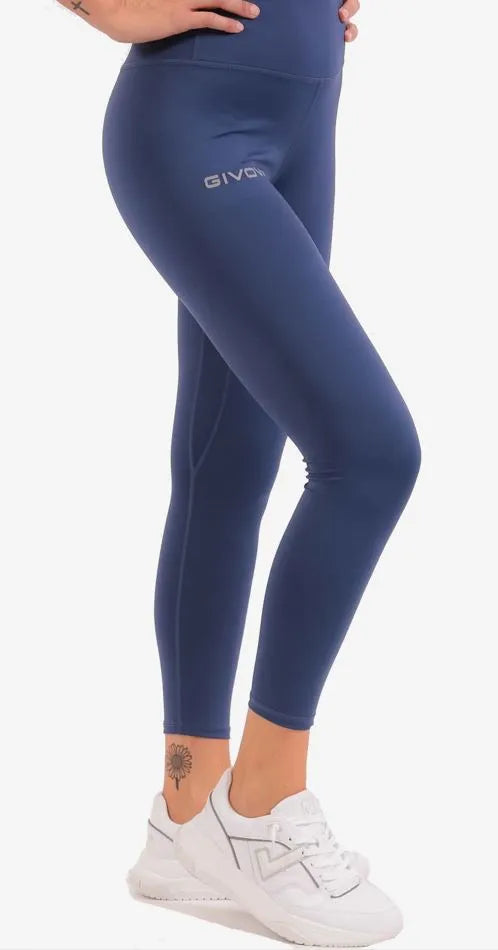 Leggings sportivi da donna Givova Basic Blu