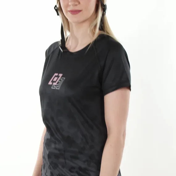 Horsefeathers Deco Bike Jersey (black/cheetah)