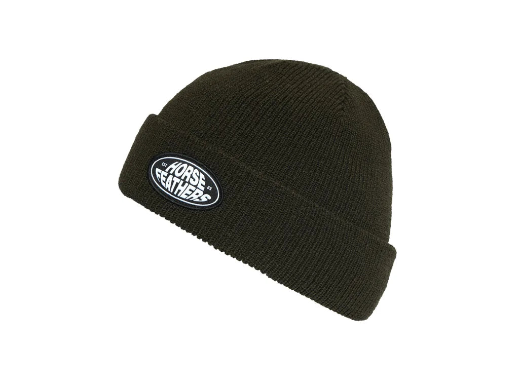 Horsefeathers Del Beanie (olive Night)
