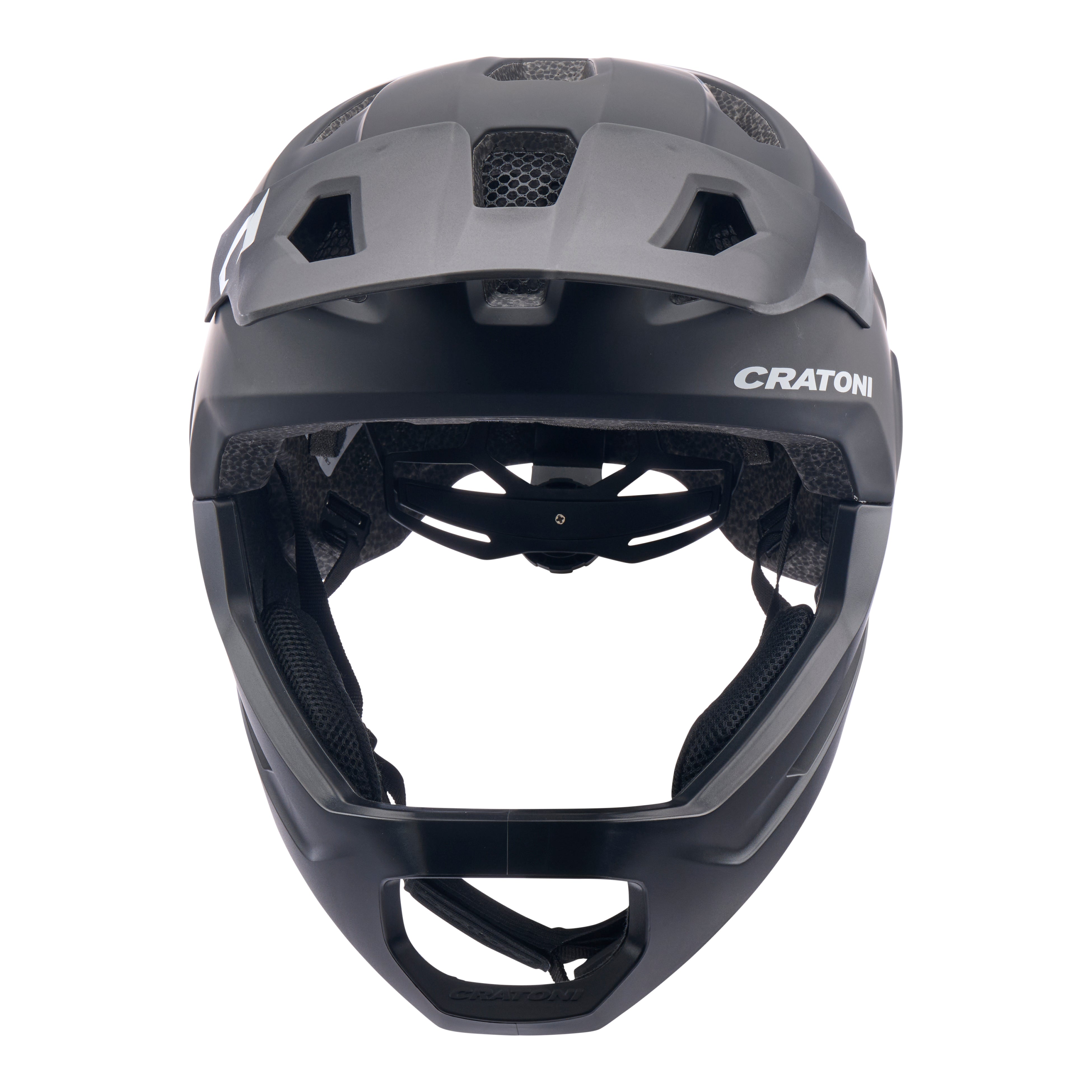 Children's Helmet Cratoni Madcat Black Matt - S-m (49-56 Cm)