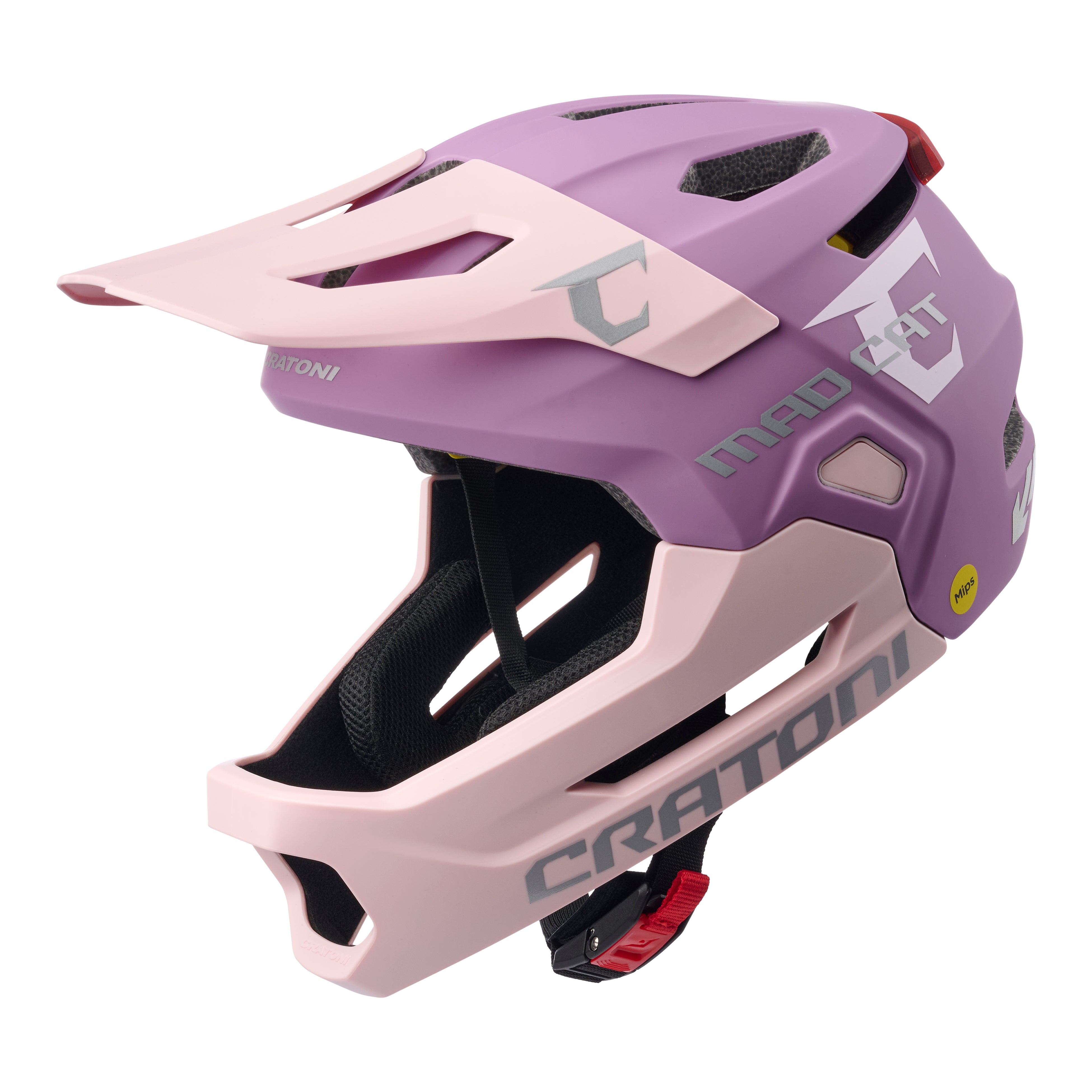 Cratoni Madcat Mips Blush/rose Matt Children's Helmet - S/m (49-56cm)