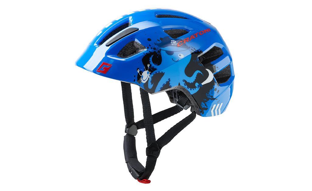 Children's Helmet Cratoni Maxster Pirate Blue Glossy