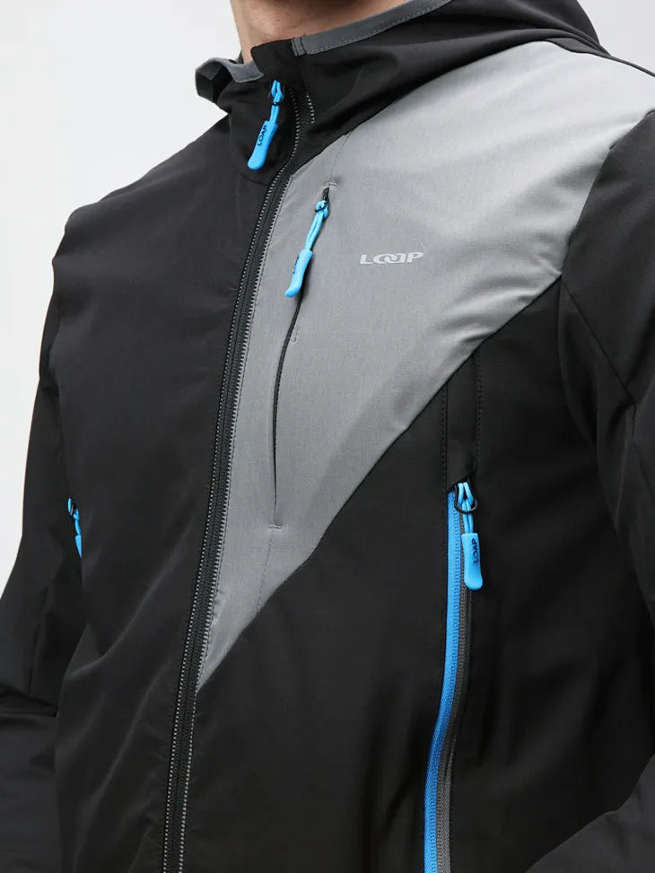 Мъжко софтшел яке Loop Ural Black 2xl
