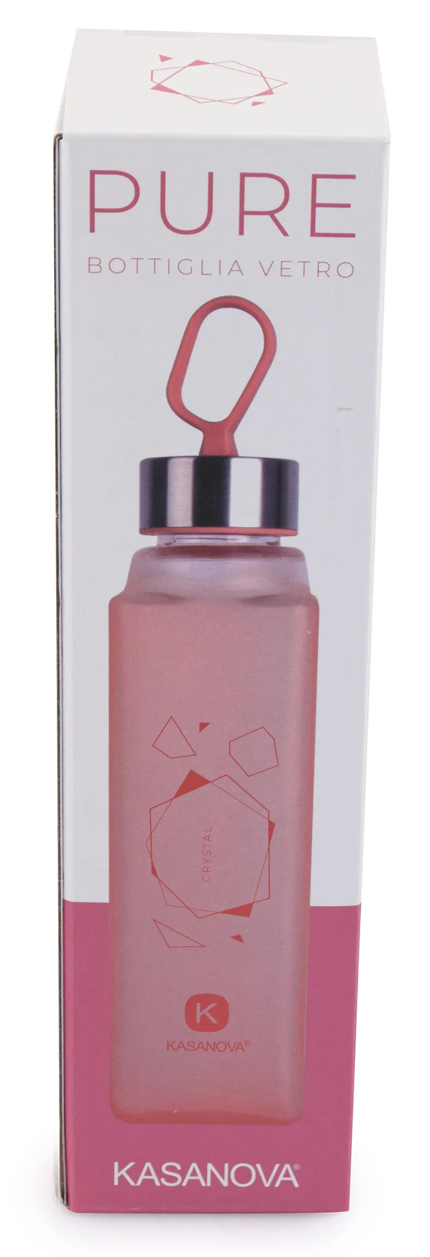 Fľaša Kasanova Pure Bottiglia 420ml Ružová